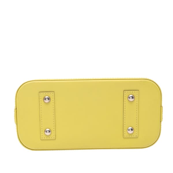 Pre-owned Louis Vuitton Epi Alma BB Yellow