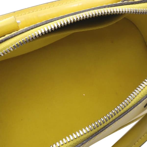 Pre-owned Louis Vuitton Epi Alma BB Yellow