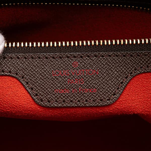 Pre-owned Louis Vuitton Damier Ebene Triana Brown