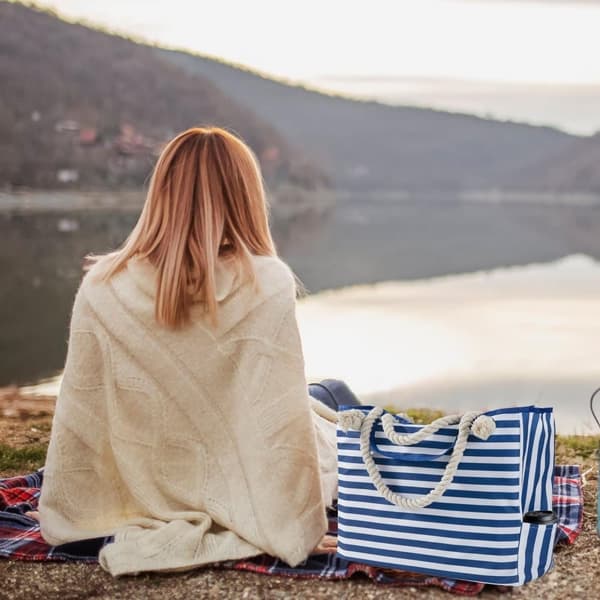 Lollanda Strandväska / Beach Bag - Picknickväska - Väska till Strand