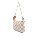 Miniatyrbild 2 av 8: Pre-owned Louis Vuitton Damier Azur Mini Pochette Accessoires White