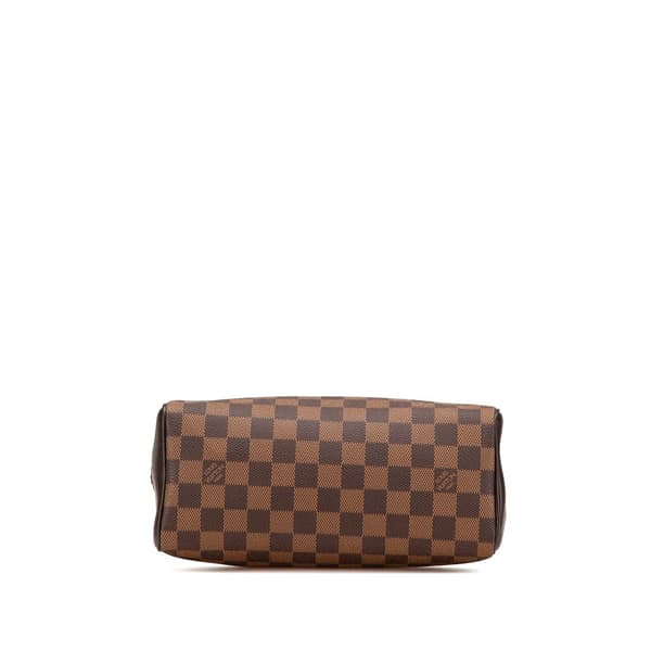 Pre-owned Louis Vuitton Damier Ebene Brera Brown