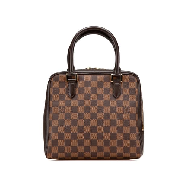 Pre-owned Louis Vuitton Damier Ebene Brera Brown
