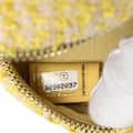 Pikkukuva 7 / 10: Pre-owned Chanel Tweed 19 Round Clutch with Chain Yellow