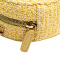Pikkukuva 8 / 10: Pre-owned Chanel Tweed 19 Round Clutch with Chain Yellow