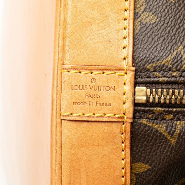 Pre-owned Louis Vuitton Monogram Alma PM Brown