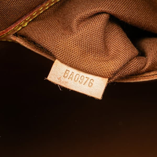 Pre-owned Louis Vuitton Monogram Alma PM Brown