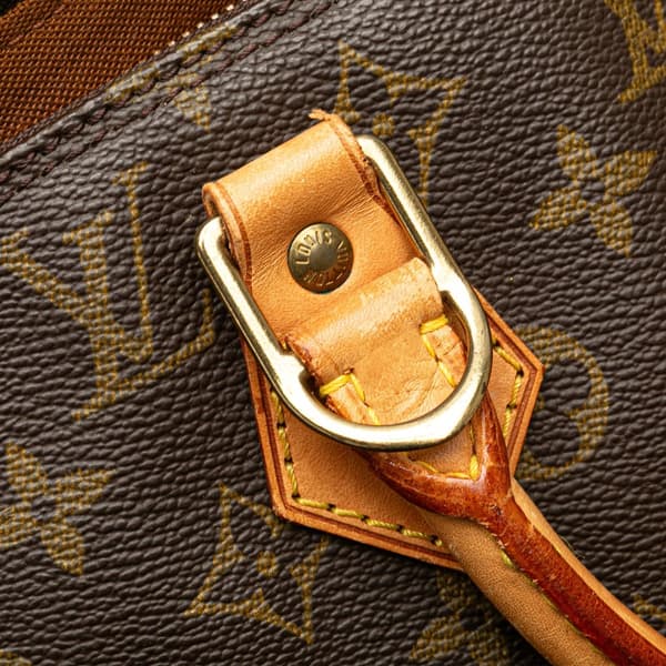 Pre-owned Louis Vuitton Monogram Alma PM Brown