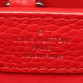 Miniatyrbilde 4 av 7: Pre-owned Louis Vuitton Taurillon Capucines BB Red