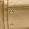 Miniatyrbild 9 av 10: Pre-owned Gucci Calfskin Bella Satchel Gold