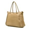 Miniatyrbild 2 av 10: Pre-owned Gucci Calfskin Bella Satchel Gold