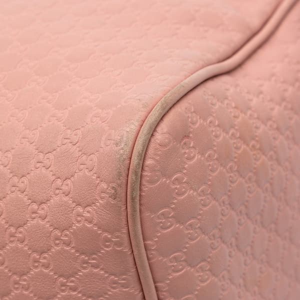 Pre-owned Gucci Medium Microguccissima Satchel Pink