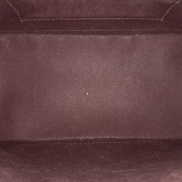 Pre-owned Louis Vuitton Monogram Vernis Alma BB Purple