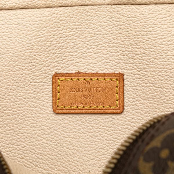 Pre-owned Louis Vuitton Monogram Spontini Brown