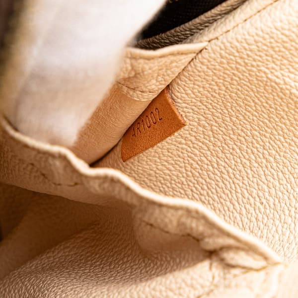 Pre-owned Louis Vuitton Monogram Spontini Brown
