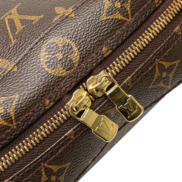 Pre-owned Louis Vuitton Monogram Spontini Brown