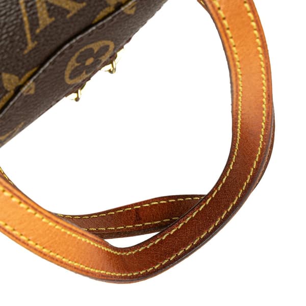 Pre-owned Louis Vuitton Monogram Spontini Brown