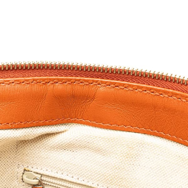 Pre-owned Gucci GG Canvas Sukey Satchel Brown
