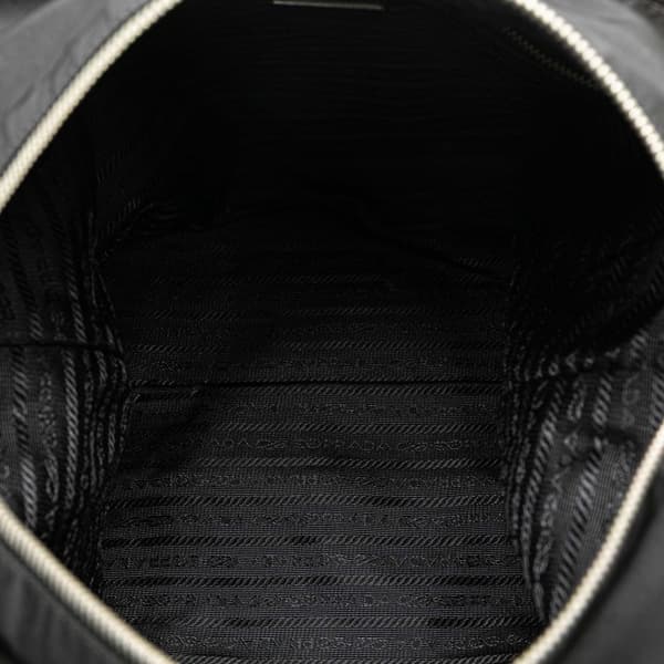 Pre-owned Prada Tessuto Satchel Black