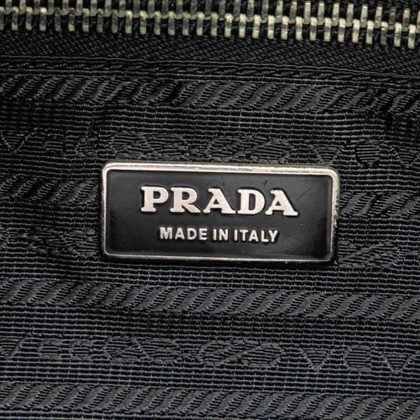 Pre-owned Prada Tessuto Satchel Black