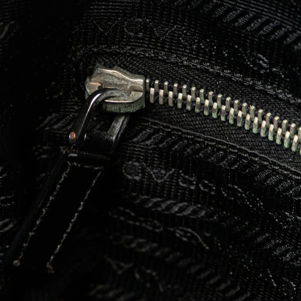 Pre-owned Prada Tessuto Satchel Black