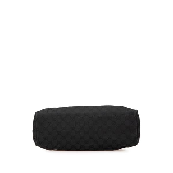Pre-owned Gucci GG Canvas Handbag Black