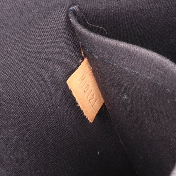 Pre-owned Louis Vuitton Monogram Vernis Alma GM Black
