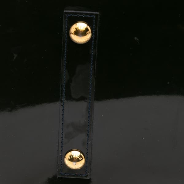 Pre-owned Louis Vuitton Monogram Vernis Alma GM Black