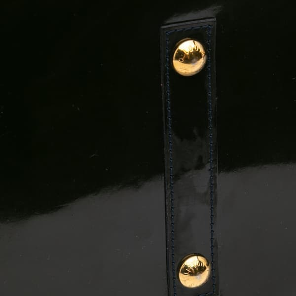 Pre-owned Louis Vuitton Monogram Vernis Alma GM Black