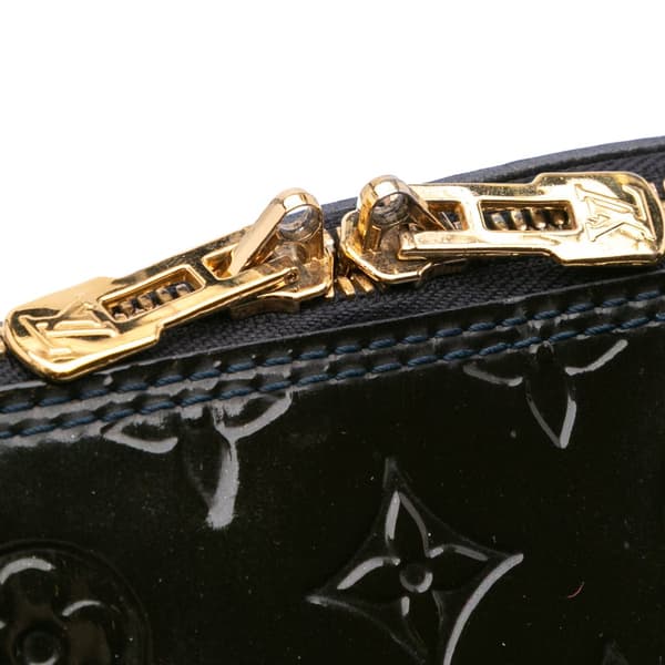 Pre-owned Louis Vuitton Monogram Vernis Alma GM Black