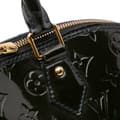 Miniatyrbillede 10 af 10: Pre-owned Louis Vuitton Monogram Vernis Alma GM Black