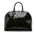 Miniatyrbillede 1 af 10: Pre-owned Louis Vuitton Monogram Vernis Alma GM Black