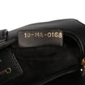 Miniatyrbilde 6 av 10: Pre-owned Dior Mini Ultra Matte Calfskin Saddle Bag Black