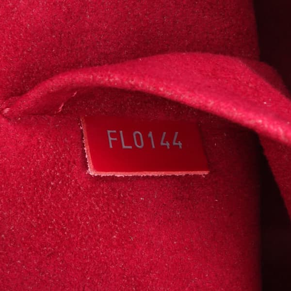 Pre-owned Louis Vuitton Epi Alma PM Red