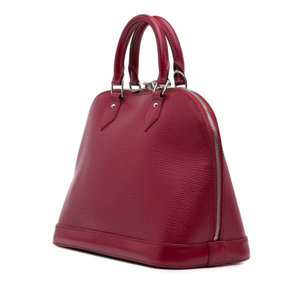 Pre-owned Louis Vuitton Epi Alma PM Red