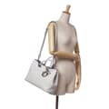 Miniatyrbilde 10 av 10: Pre-owned Dior Medium Leather Diorissimo Satchel Purple