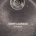 Pikkukuva 9 / 10: Pre-owned Saint Laurent Large Sheepskin Chevron Monogram College Satchel Blue