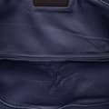 Pikkukuva 6 / 10: Pre-owned Bottega Veneta Canvas Intrecciato Buckle Flap Handbag Blue