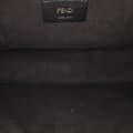 Miniatyrbillede 6 af 10: Pre-owned Fendi Medium Scalloped Leather Kan I Satchel Black