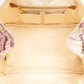 Miniatyrbilde 4 av 10: Pre-owned Prada Large Canvas Canapa Azulejos Satchel Red