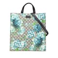 Pikkukuva 1 / 10: Pre-owned Gucci GG Supreme Blooms Convertible Soft Tote Brown