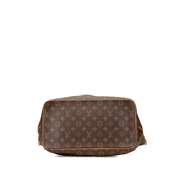 Pre-owned Louis Vuitton Monogram Palermo GM Brown