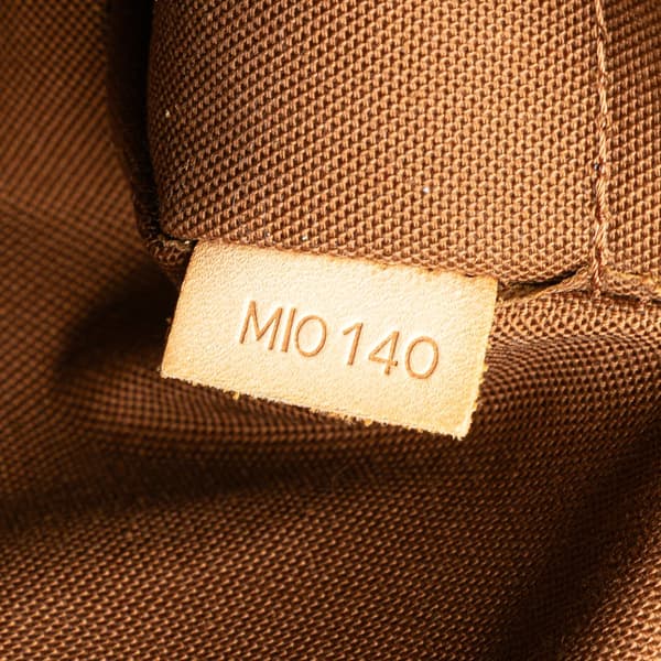 Pre-owned Louis Vuitton Monogram Palermo GM Brown