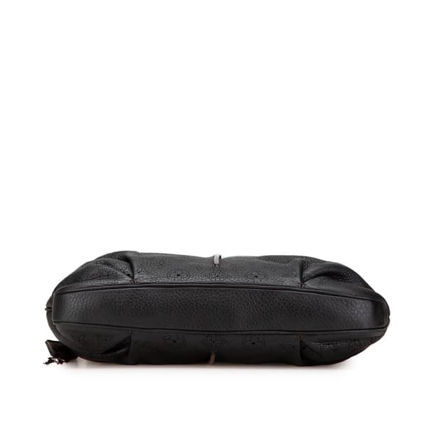 Pre-owned Louis Vuitton Monogram Mahina Selene PM Black