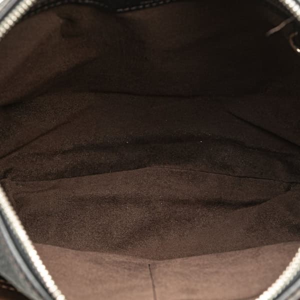 Pre-owned Louis Vuitton Monogram Mahina Selene PM Black