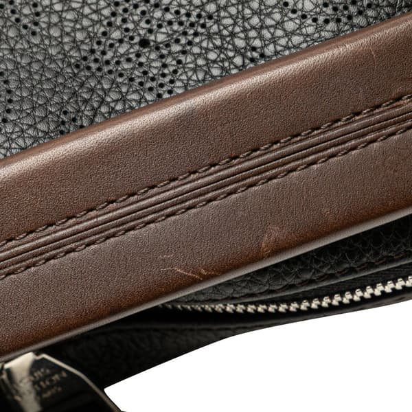 Pre-owned Louis Vuitton Monogram Mahina Selene PM Black