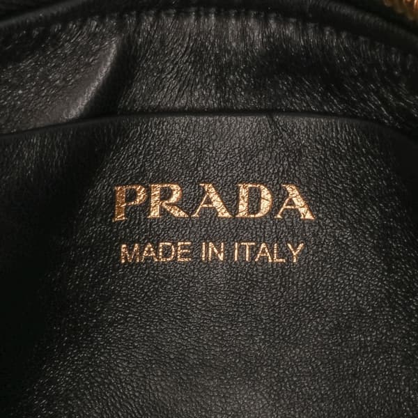 Pre-owned Prada Mini Re-Nylon Arque Bag Black