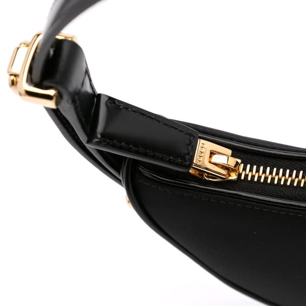 Pre-owned Prada Mini Re-Nylon Arque Bag Black