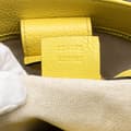 Pikkukuva 7 / 10: Pre-owned Gucci Small Calfskin Bamboo Shopper Satchel Yellow