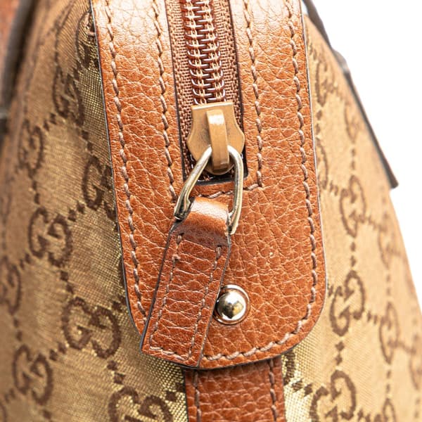 Pre-owned Gucci GG Lurex Handbag Gold